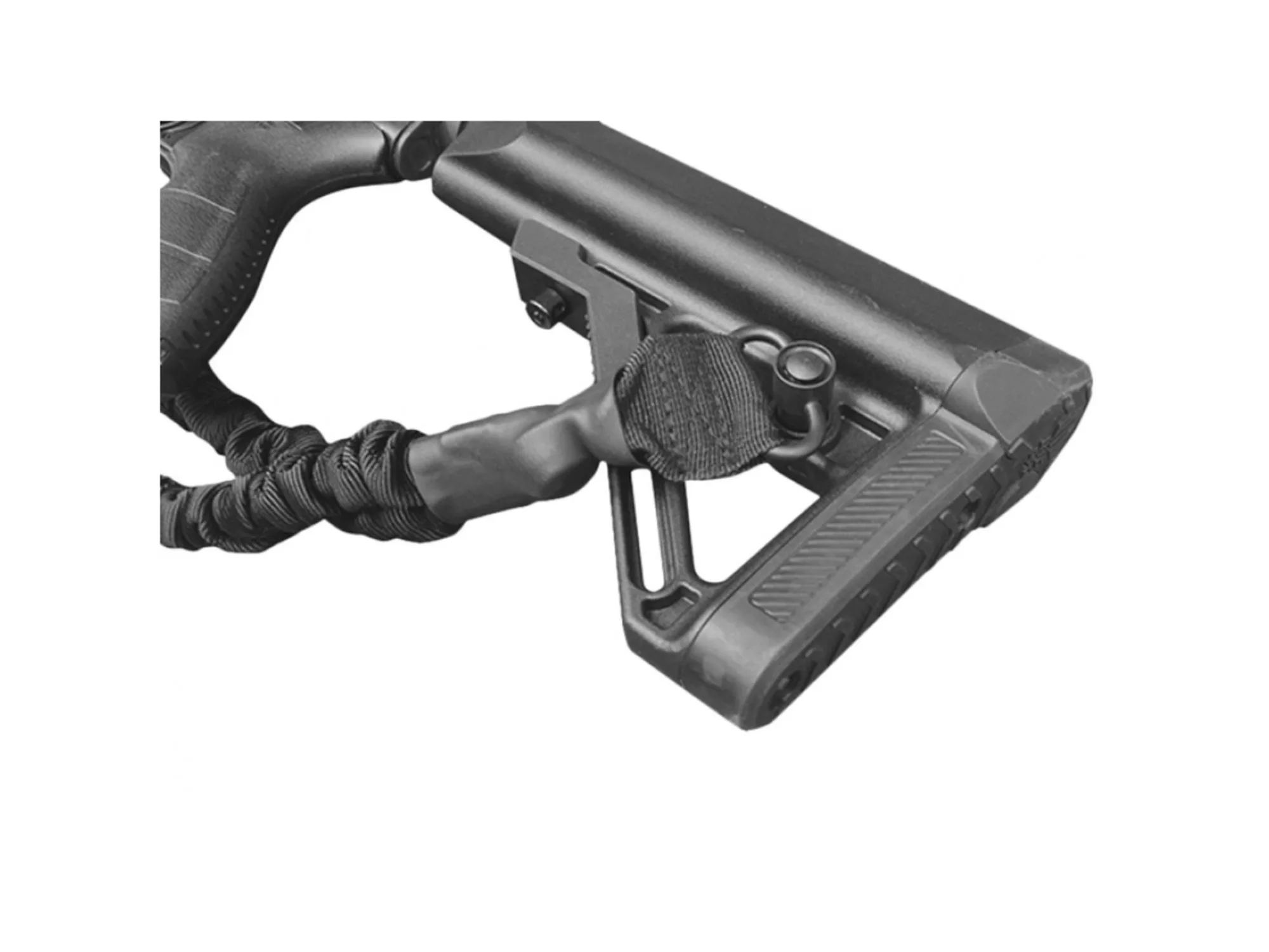 UTG - Zawieszenie do broni Bungee Sling QD - 1-punktowe - Czarny - PVC-GB507B — zdjęcie 3