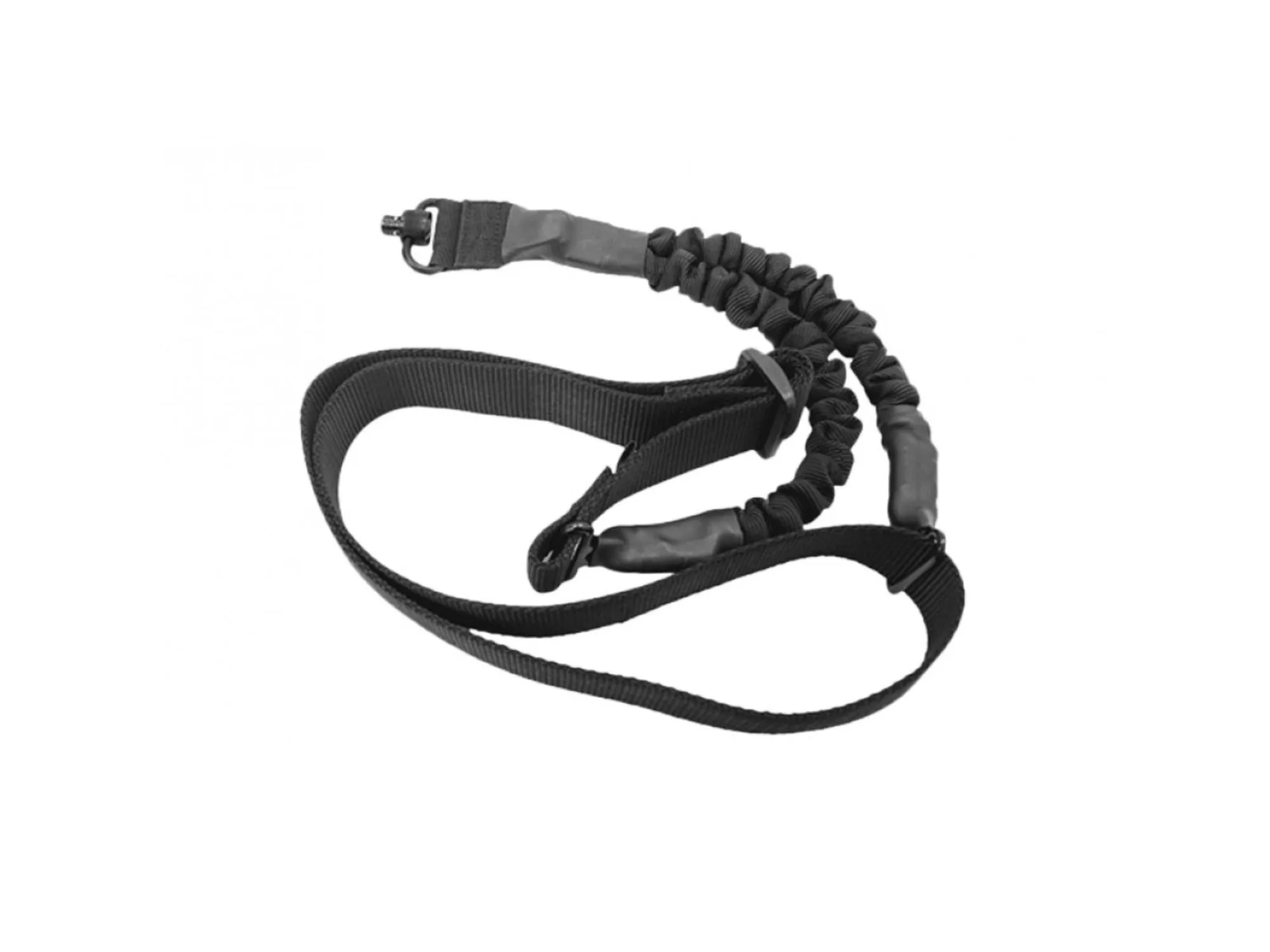 UTG - Zawieszenie do broni Bungee Sling QD - 1-punktowe - Czarny - PVC-GB507B — zdjęcie 2