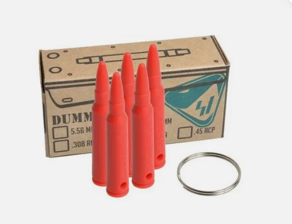 Zbijaki STRIKE INDUSTRIES - zestaw zbijaków dummy round 223REM - 5 szt. SI-DR-RED