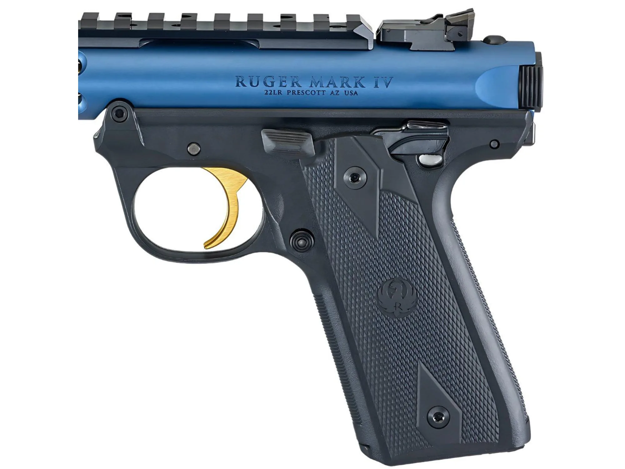 Ruger Mark IV 22/45 Lite Blue kal. 22LR (43932) — zdjęcie 7