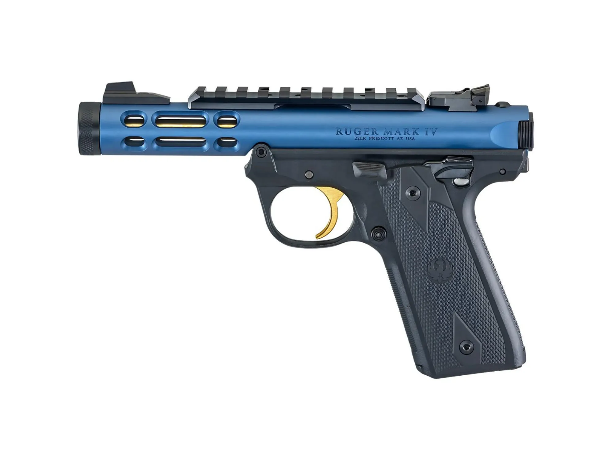 Ruger Mark IV 22/45 Lite Blue kal. 22LR (43932) — zdjęcie 2