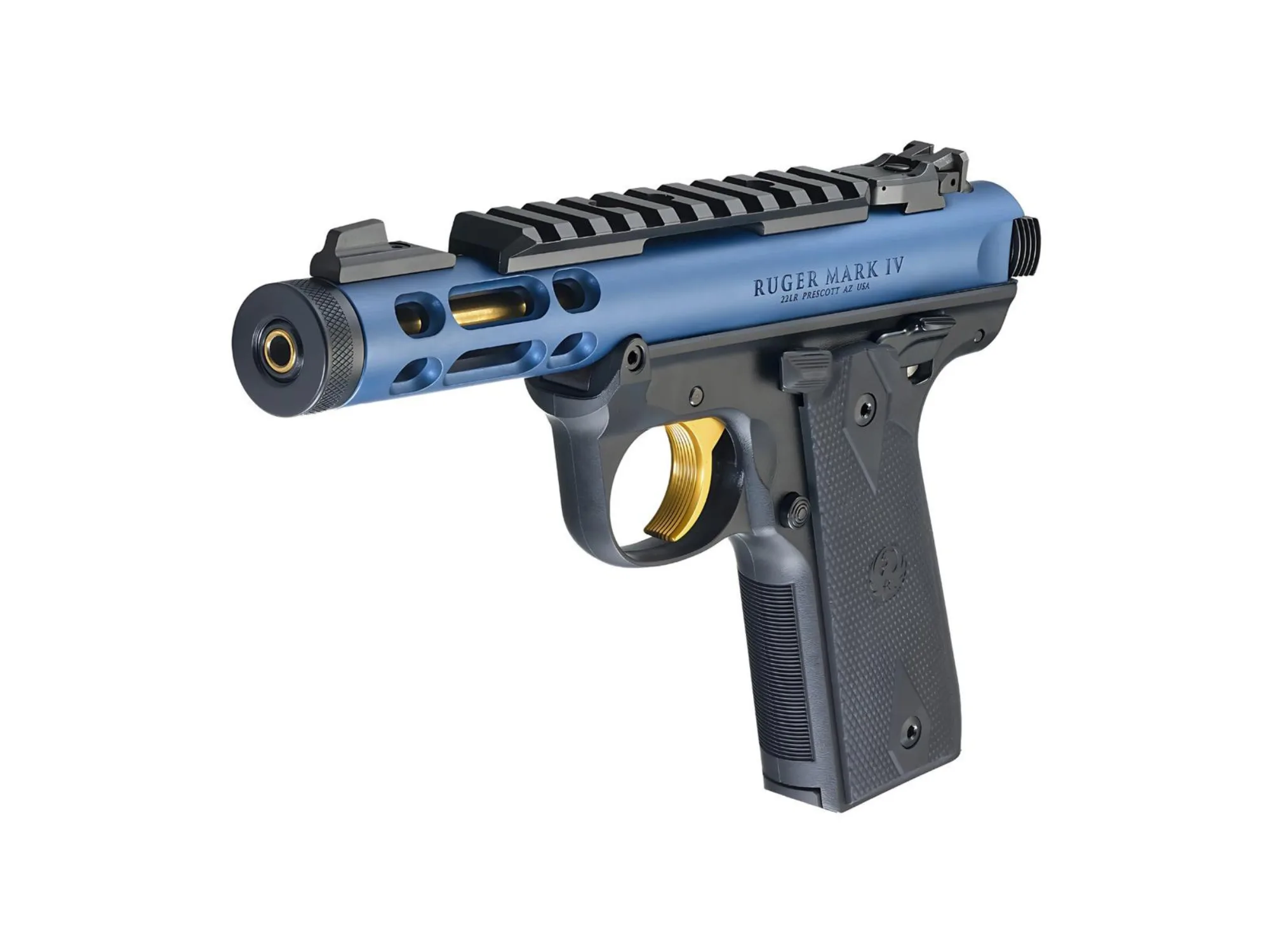 Ruger Mark IV 22/45 Lite Blue kal. 22LR (43932) — zdjęcie 3