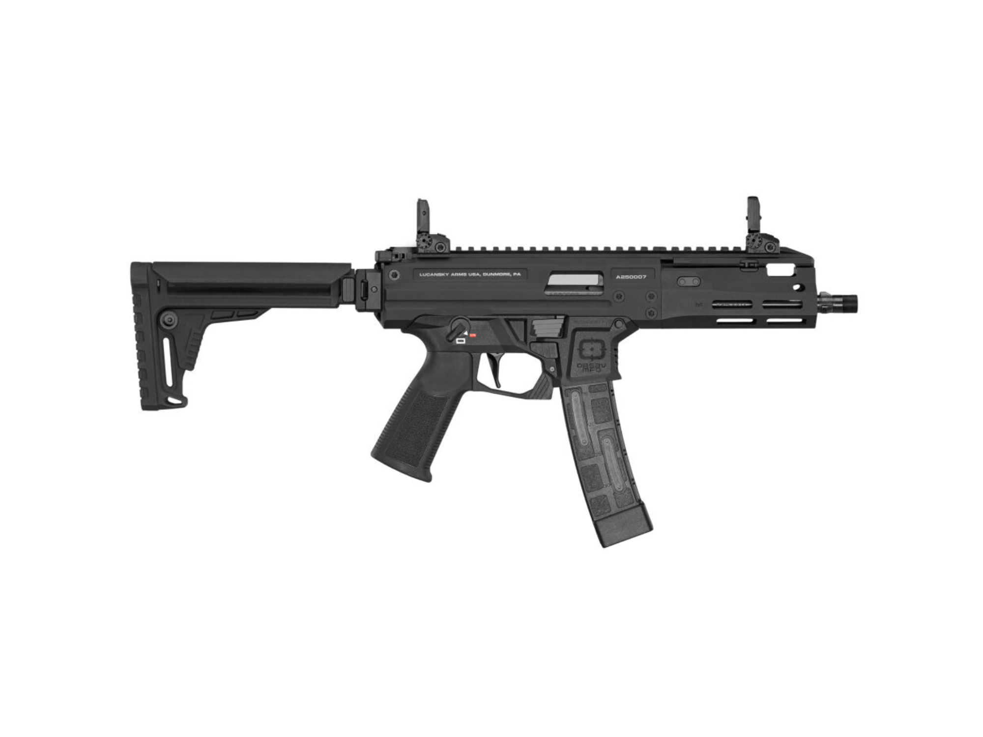 Lucansky Arms Stinger 9 8″ kal. 9x19mm