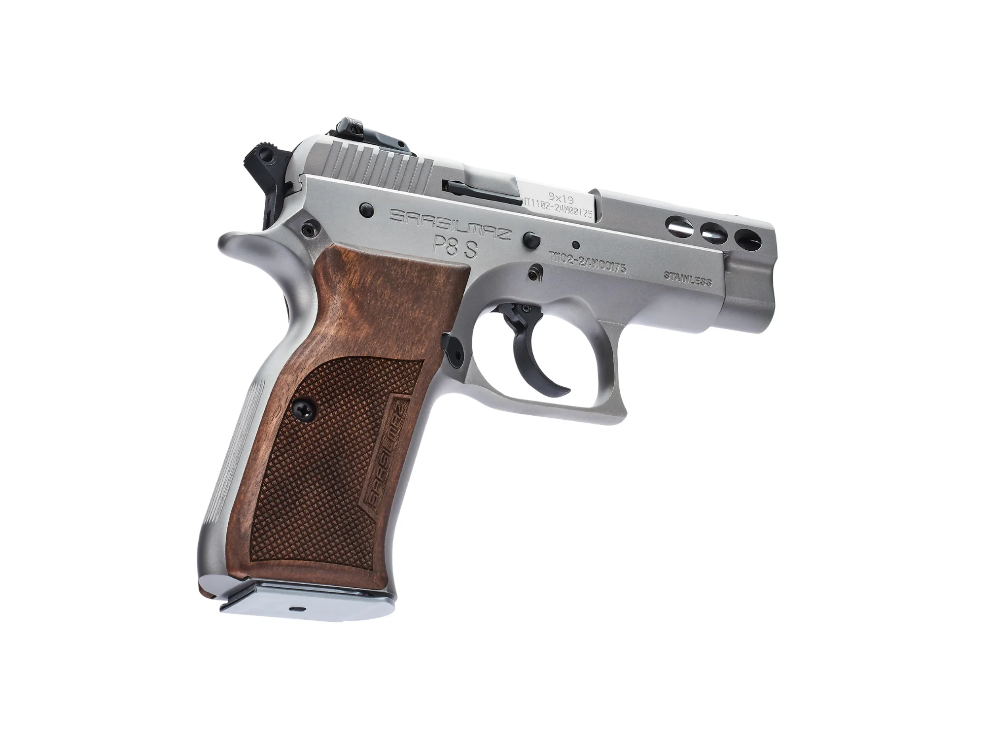 Sarsilmaz P8 S Stainless Steel kal. 9x19mm — zdjęcie 6