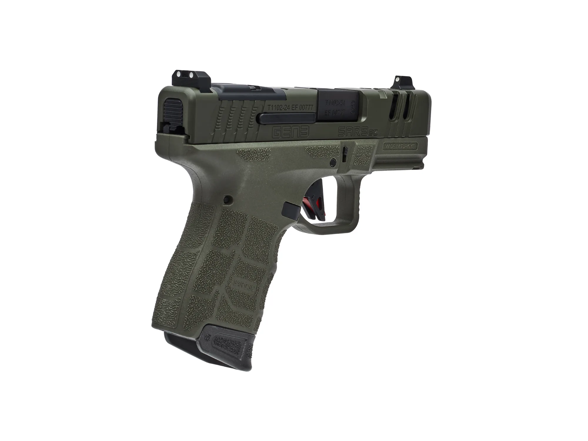 Sarsilmaz SAR9 SC Gen.3 OD Green kal. 9x19mm — zdjęcie 5