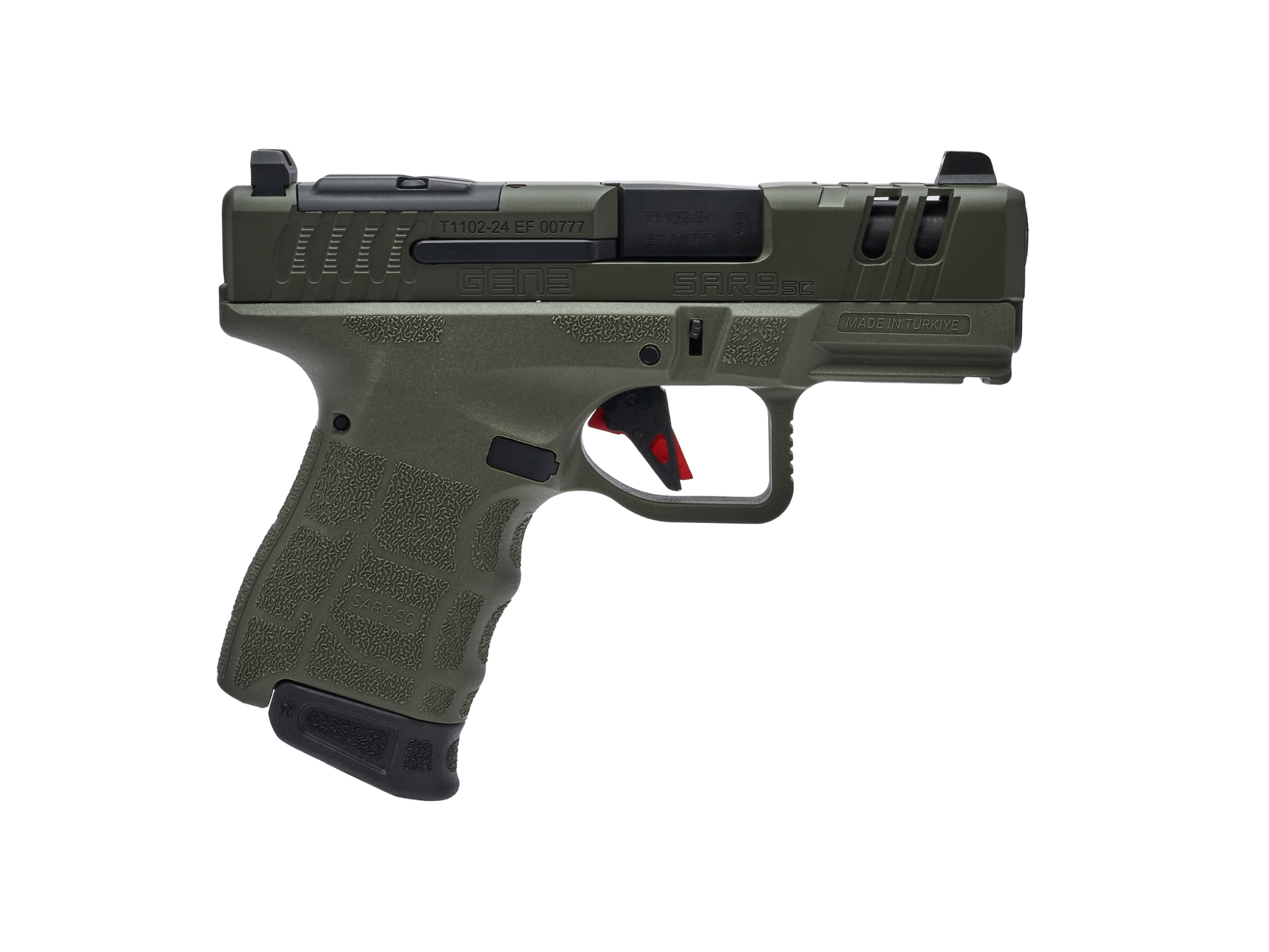 Sarsilmaz SAR9 SC Gen.3 OD Green kal. 9x19mm