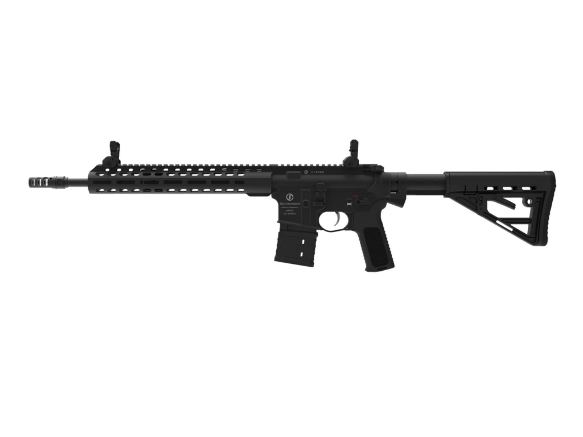 Schmeisser AR15 Dynamic L 14,5″ kal. .223REM/5.56 NATO w zestawie z kolimatorem FALKE LE i magazynkiem 60nb — zdjęcie 2