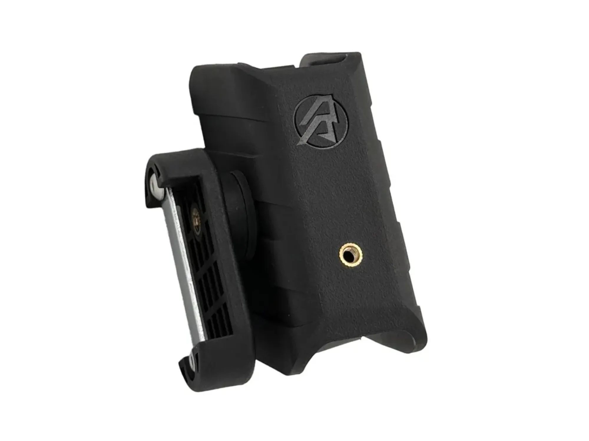 Ładownica DAA Racer Pouch GEN-2 zamontowana na pasie strzeleckim IPSC do treningu sportowego.