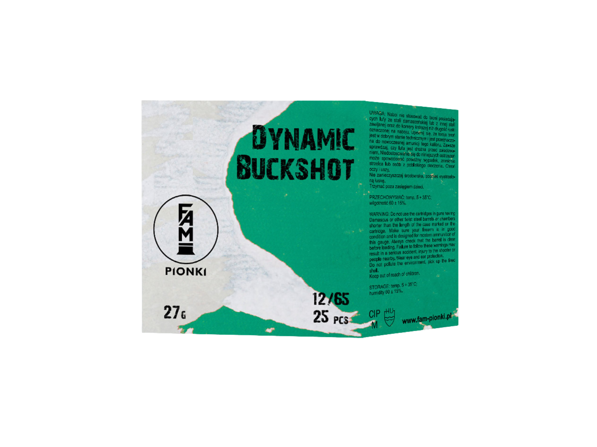 FAM Pionki 12/65 Dynamic Buckshot 27g 9pcs