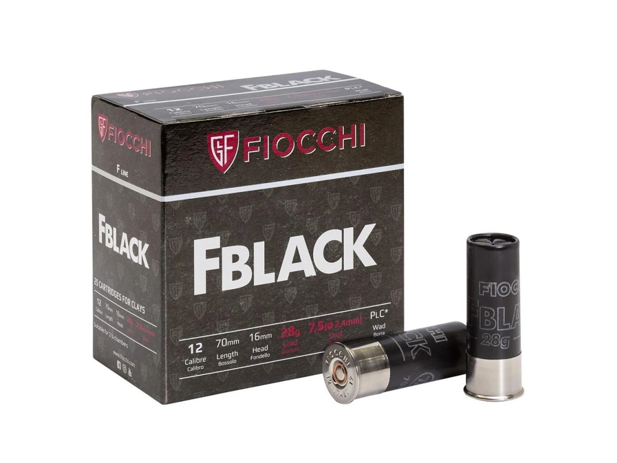 Fiocchi 12/70 FBLACK (7,5) 28g