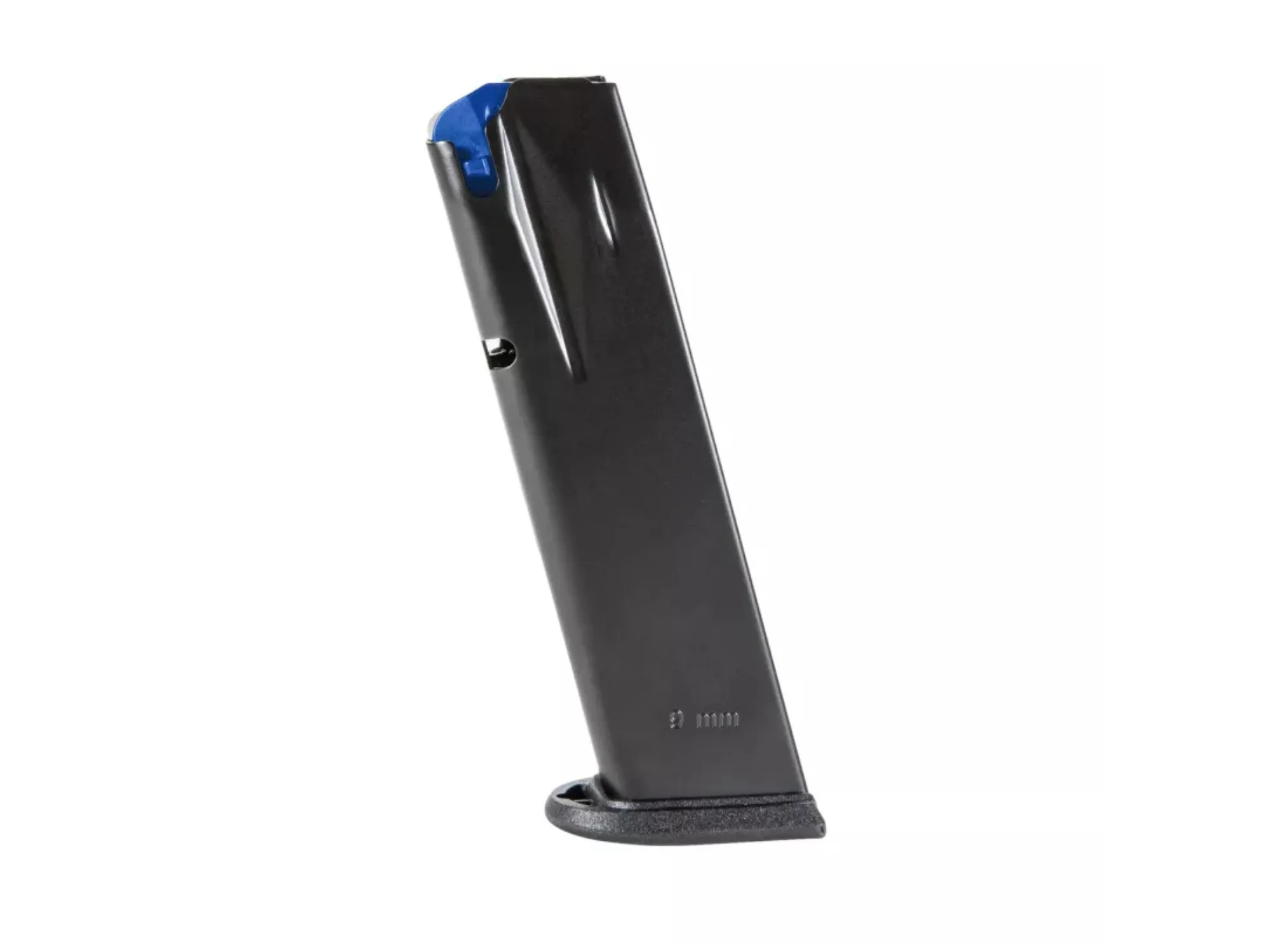 Magazynek stalowy Walther PDP Full Size 18-nabojowy 9x19mm widok z boku