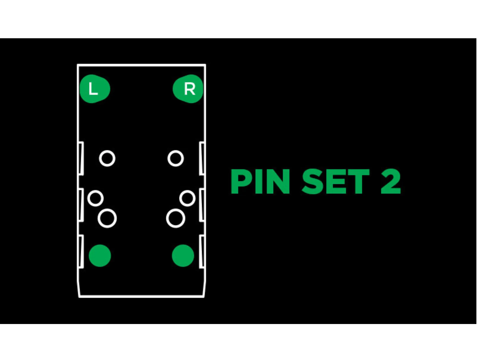 Pin Set 2 ECHELON VIS DeltaPoint