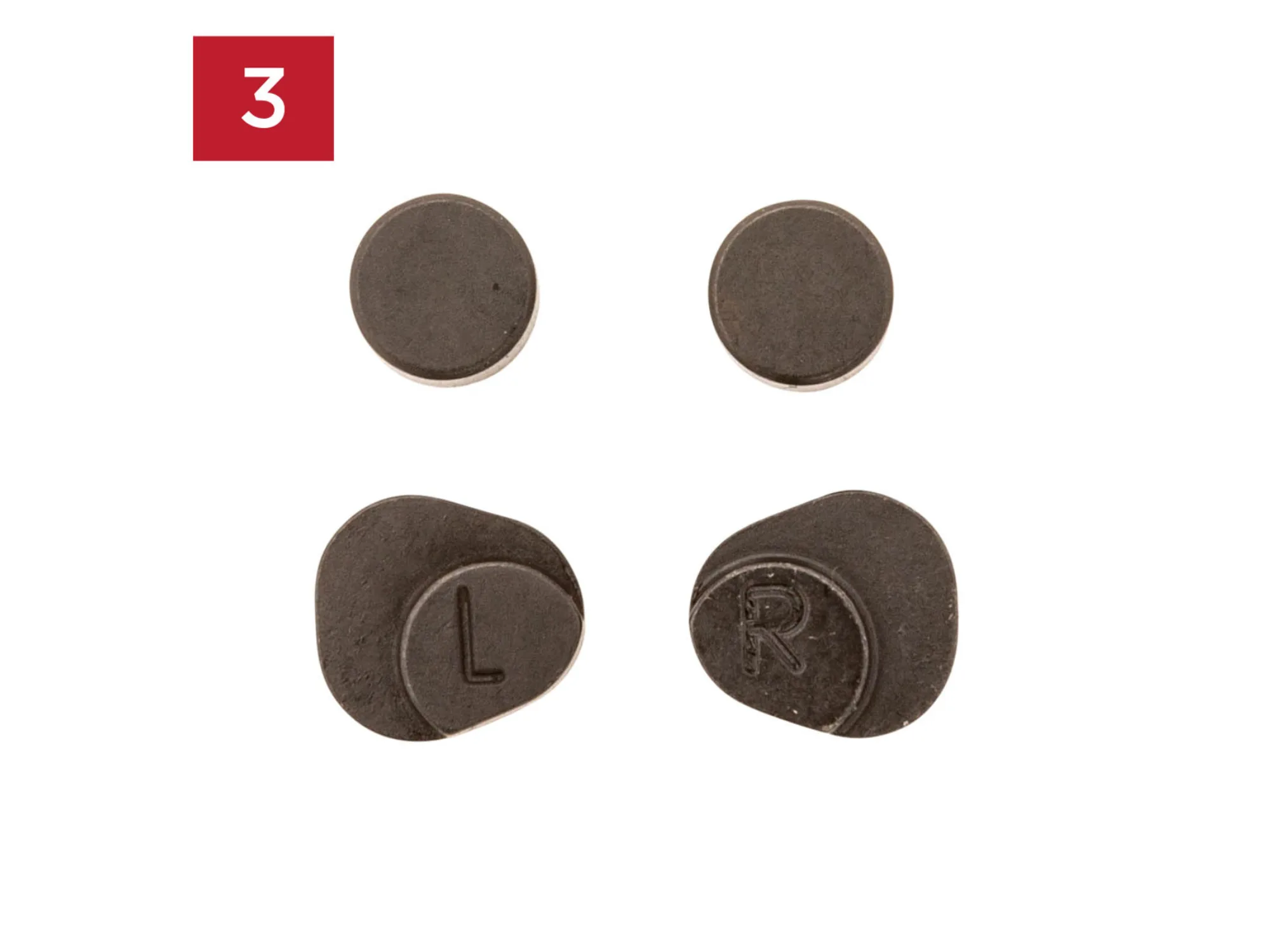 Zestaw pinów montażowych Pin Set 3 do pistoletu HS Produkt Echelon system VIS Shield