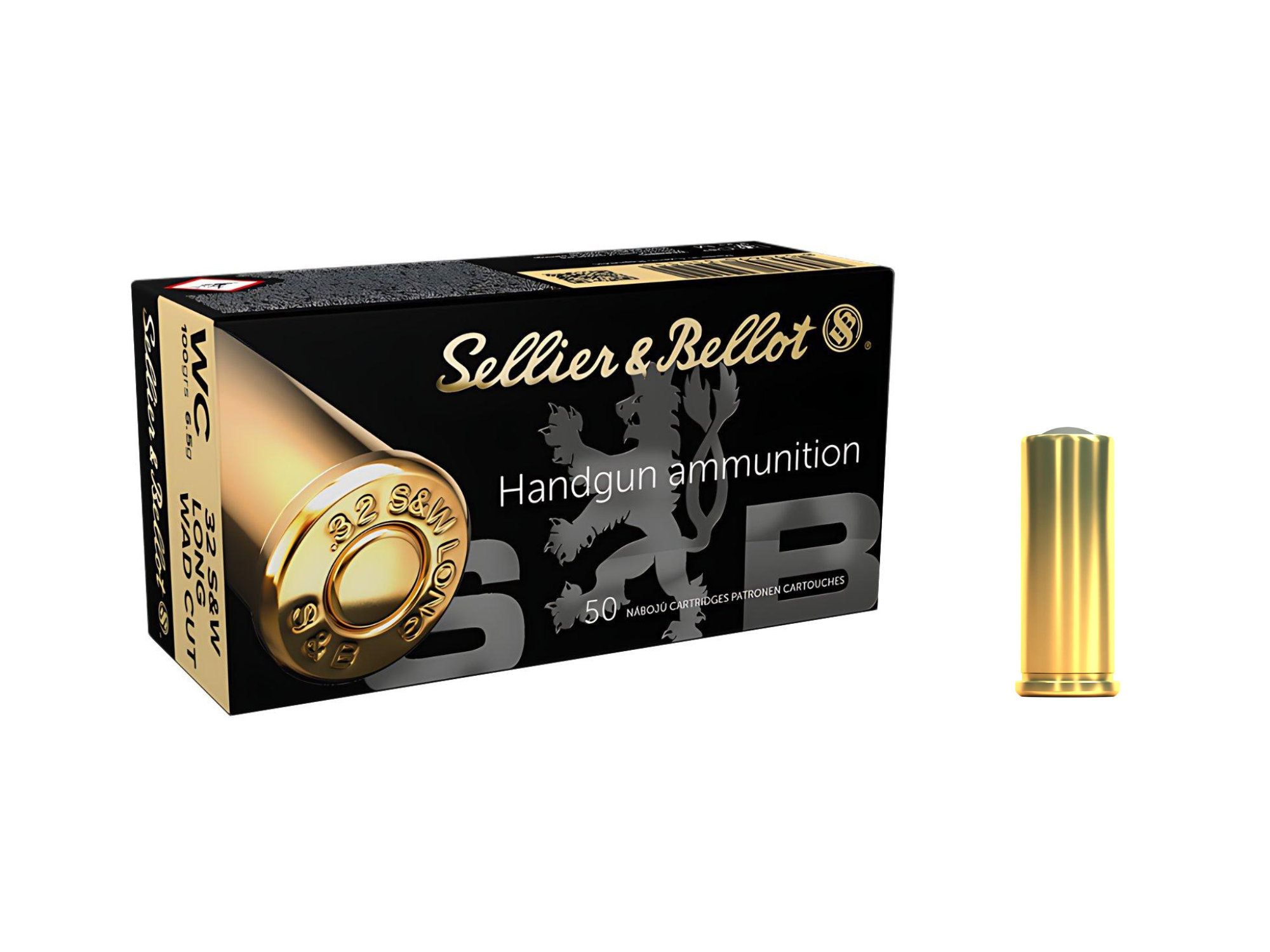Sellier&Bellot .32 S&W Long WC 6.5G