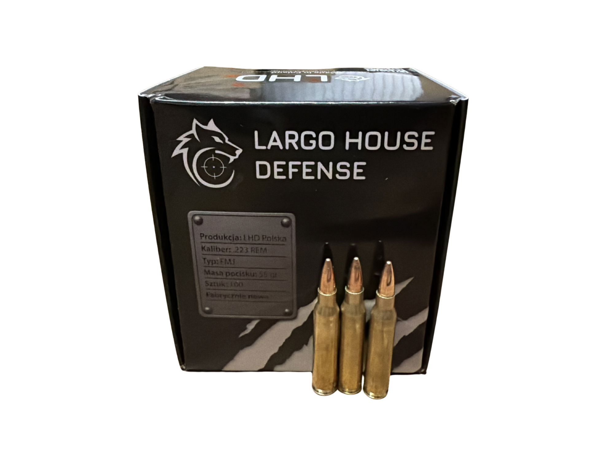 LHD .223REM FMJ 55gr