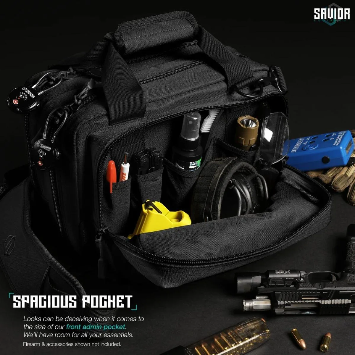 Savior - Mini Pistol Range Bag Specialist - Czarny - RA-DGSPWS-MINI-BK — zdjęcie 4