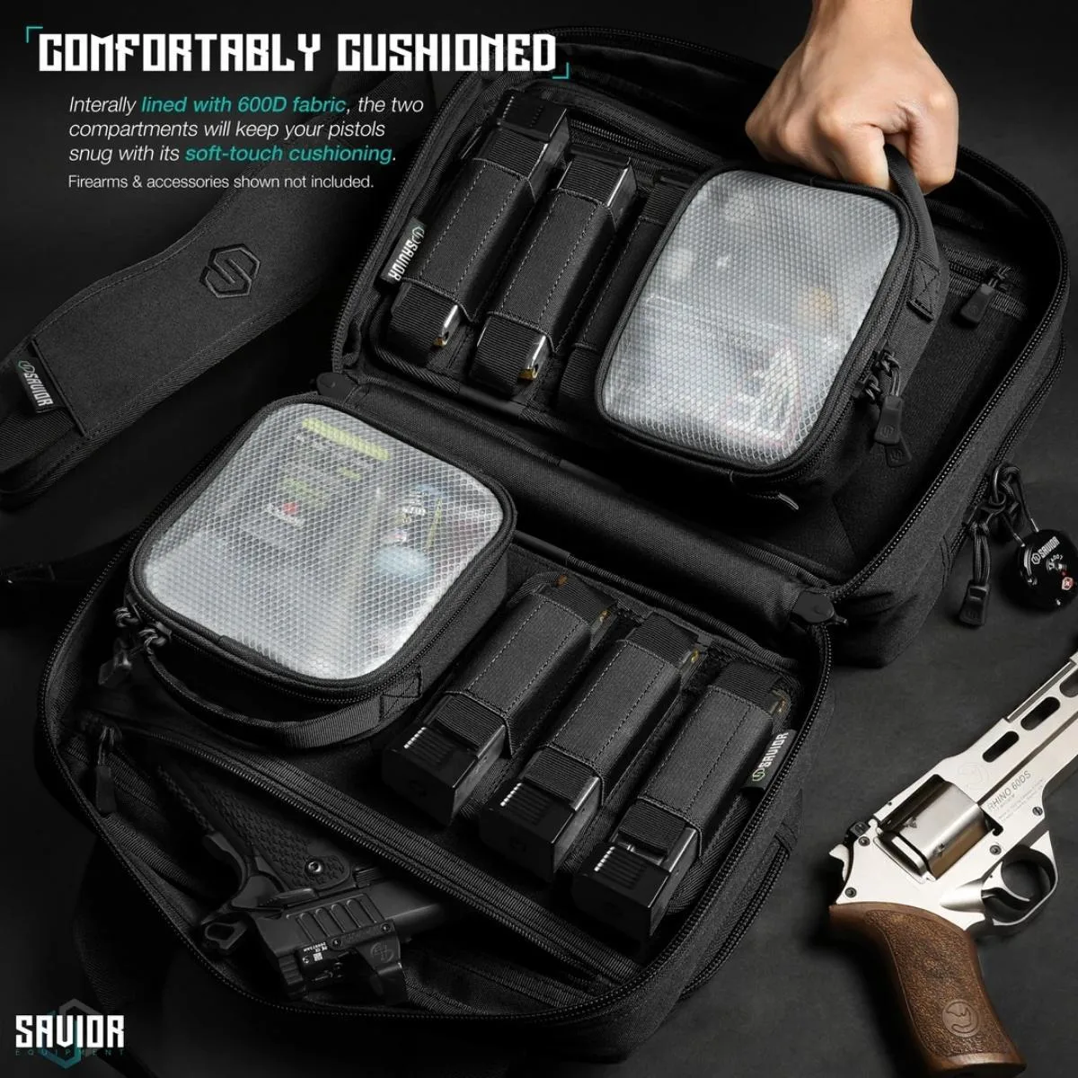 Savior - Mini Pistol Range Bag Specialist - Czarny - RA-DGSPWS-MINI-BK — zdjęcie 3