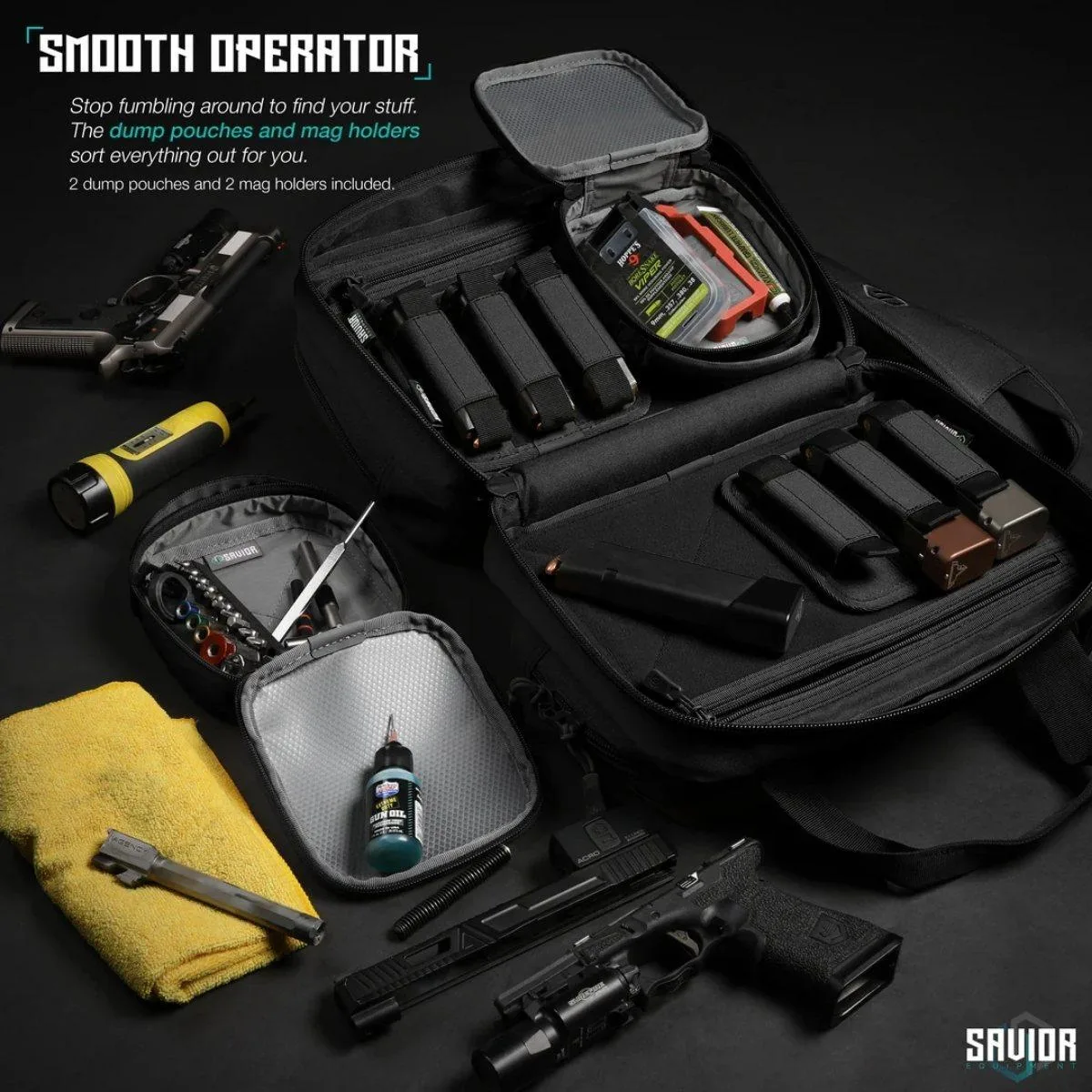 Savior - Mini Pistol Range Bag Specialist - Czarny - RA-DGSPWS-MINI-BK — zdjęcie 2