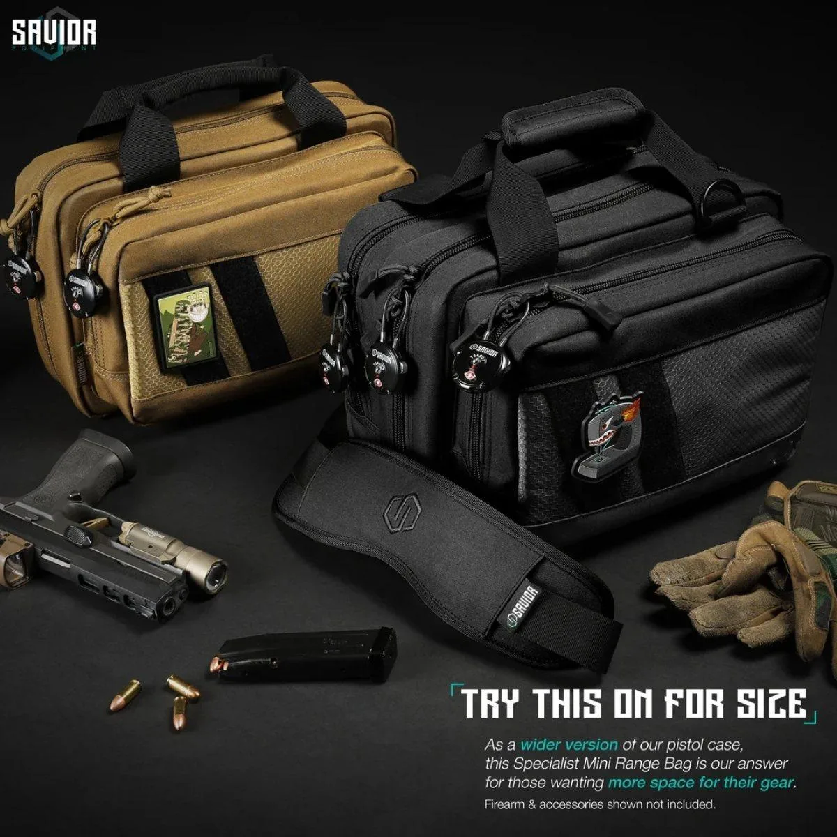 Savior - Mini Pistol Range Bag Specialist - Czarny - RA-DGSPWS-MINI-BK — zdjęcie 6