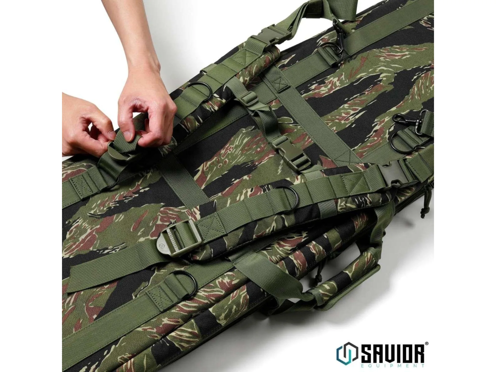 Savior - Torba Double Rifle Bag - American Classic - 42" - Tiger Stripe - RB-4212DG-V1-TIGR — zdjęcie 2