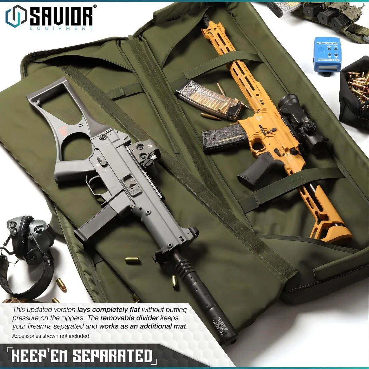 Savior – Torba Double Rifle Bag – American Classic – 42″ – Zielona – RB-4212DG-V1-OG — zdjęcie 3