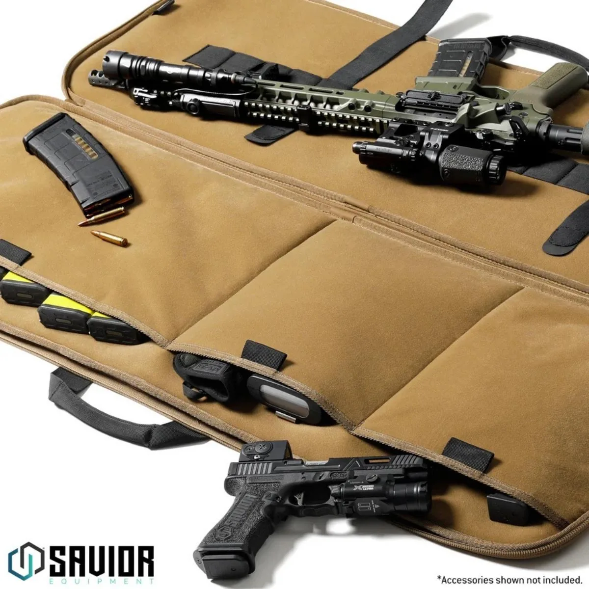 Savior – Torba Single Rifle – Specialist Series Single – 46″ – Tan – RB-SG46-WS-TN — zdjęcie 2