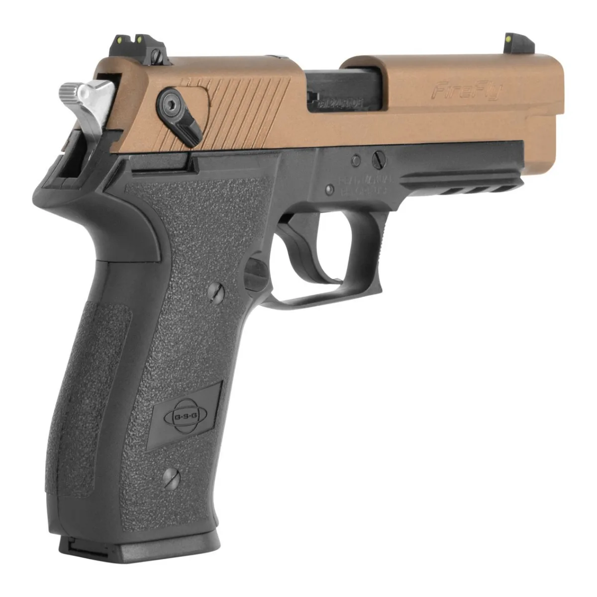 GSG Fire Fly HV 4″ Bronze kal .22LR