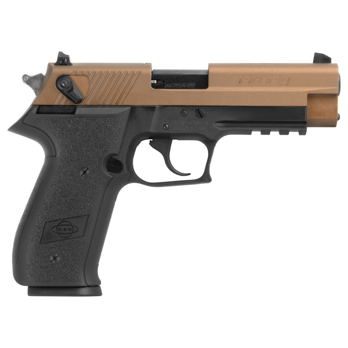 GSG Fire Fly HV 4″ Bronze kal .22LR