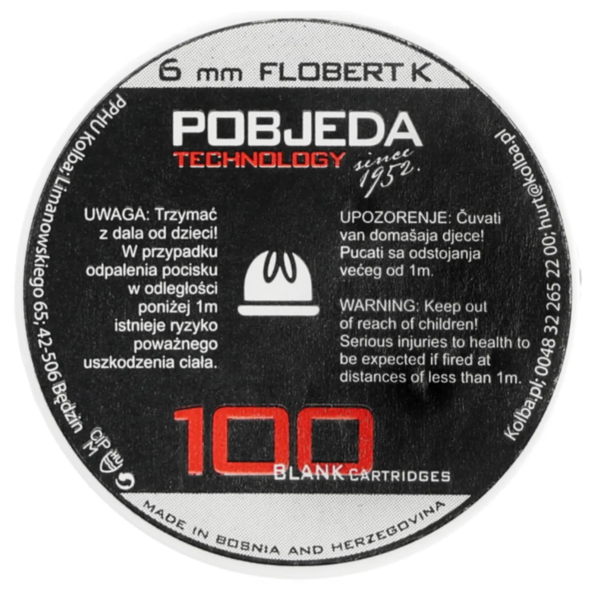 PTG .22 Short Amunicja hukowa 100szt.