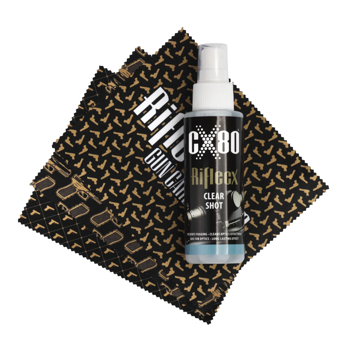 RIFLECX - Clear Shot 100ml + ściereczka do optyki
